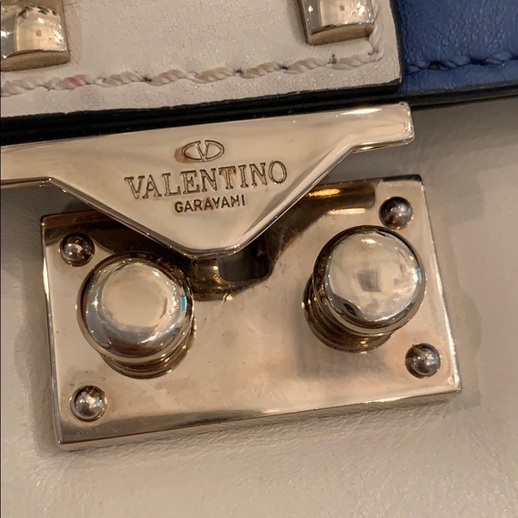 GREAT CONDITION! Navy blue Valentino bag🦚 - Picture 4 of 5